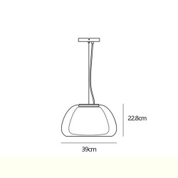 pendel loftslampe glas lysekrone moderne minimalistisk glas lysekrone belysning stue soveværelse køkken hotel lysekrone interiør