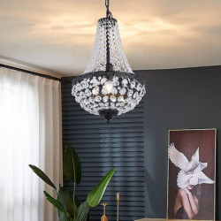 30cm Sputnik Design Pendant Lantern Desgin Lantern design Vedhæng Lys Metal Vintage Stil Sputnik Industriel Malede finish Årgang