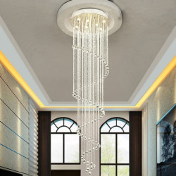 9-Lys 60cm Unikt Design Geometriske former Enkelt design Lysestager Metal Flerlags Kunstnerisk Stil Moderne Stil Krom Kunstneris
