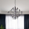ecoLys 95cm pendel kreativ stearinlys lysekrone metal stearinlys stil klassisk kontor, butikker/caféer galvaniseret kunstnerisk