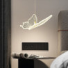 led pendellampe soveværelse ø belysning moderne akryl pendel lamper sommerfugl design ideel til køkken ø køkken belysning sovevæ