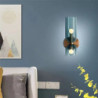 led væglampe varmt hvidt glas 24cm moderne led baggrund væglampe stue soveværelse sengekant indendørs væglampe lysende lampet 1