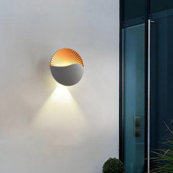 væglampe udendørs væglampe ip65 vandtæt op og ned lys moderne minimalistisk gangtrappe gårdhaveport super lys LED udendørs vægla