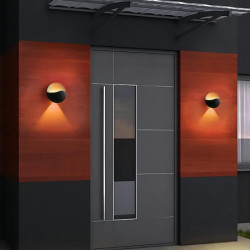 væglampe udendørs væglampe ip65 vandtæt op og ned lys moderne minimalistisk gangtrappe gårdhaveport super lys LED udendørs vægla