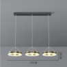 LED pendellampe tre hoved spisestue lampe LED lys luksus mode langbord lysekrone enkel moderne bar klub lampe spisestue køkken 7