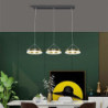 LED pendellampe tre hoved spisestue lampe LED lys luksus mode langbord lysekrone enkel moderne bar klub lampe spisestue køkken 7