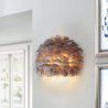 led væglampe struds fjer buket væglampe trappe stue prøve værelse 1w nordisk dekoration soveværelse sengekant tv væg kunst lys v