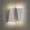 2 stk moderne indendørs væglampe led metal lille væglampe unik stil 10w up down væglampe led natlys til soveværelse stue restaur