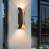 30/40cm plus stor udendørs led væglampe 20w / 30w forskellige farvetemperaturbelysning moderne sort guld gårdsvæglampe velegnet