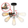 25cm land væglampe bronze ambient lys unikt design metal væglampe led til korridor balkon vintage 220v 40w / ce certificeret / e