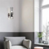 led væglampe varmt hvidt glas 24cm moderne led baggrund væglampe stue soveværelse sengekant indendørs væglampe lysende lampet 1
