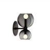 led væglampe varmt hvidt glas 24cm moderne led baggrund væglampe stue soveværelse sengekant indendørs væglampe lysende lampet 1