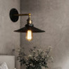 led væglampe moderne væglampe sconce armaturer sort led vægmonteret lampe e27 3000k bondehus indendørs væglampe til sengen gang