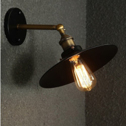 led væglampe moderne væglampe sconce armaturer sort led vægmonteret lampe e27 3000k bondehus indendørs væglampe til sengen gang