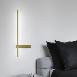 led væglampelampe indendørs minimalistisk lineær strip vægmonteringslampe lang boligindretningsbelysningsarmatur, indendørs vægl
