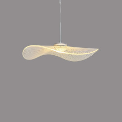 led pendel lotus leaf hat3000-6000k justerbar modren ophæng klassiske lysekroner restaurant soveværelse mode pendel til stue pær