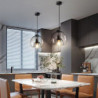 23cm enkelt design vedhæng lys metal led nordisk stil