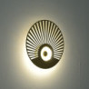indendørs væglampe led kobber cirkel design stue soveværelse metal væglampe 3000k e26 væglampe til soveværelse badeværelse