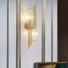 led væglampe krystal væglampe luksus guld væglampe elegant vægmontering lampe dekoration belysning til soveværelse stue gang res