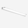 led vaskelampe 52cm 12w spejl frontlys mat akryl skærme minimalistisk badeværelsesbelysning rustfrit stål væglampe ip44 vandtæt