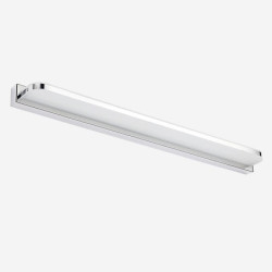 led vaskelampe 52cm 12w spejl frontlys mat akryl skærme minimalistisk badeværelsesbelysning rustfrit stål væglampe ip44 vandtæt