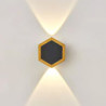 honeycomb væglampe kreativ led udendørs væglampe indendørs væglampe udendørs butikker/caféer aluminium væglampe ip65