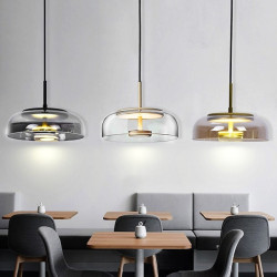 nordisk stil pendel lys led ø lys glas moderne bar stue spisestue soveværelse sengekant restaurant festival