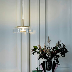 nordisk stil pendel lys led ø lys glas moderne bar stue spisestue soveværelse sengekant restaurant festival