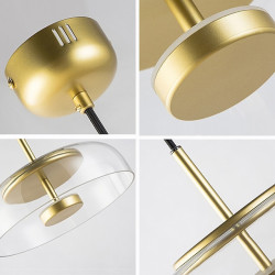 nordisk stil pendel lys led ø lys glas moderne bar stue spisestue soveværelse sengekant restaurant festival