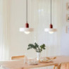led pendel moderne indretning justerbar glas metal pendel kreativt design lysekrone droplight loftslampe hængende lys suspension