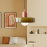 led pendel moderne indretning justerbar glas metal pendel kreativt design lysekrone droplight loftslampe hængende lys suspension