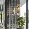 30cm enkelt design pendel LED moderne nordisk stil glascylinder galvaniseret lsland lys butikker / cafeer spisestue lys gave til