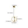 led pendel 45cm dæmpbar globus design cirkel design indbygningslys akryl kunstnerisk stil formel stil moderne stil sort kunstner