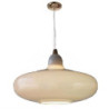 led pendel moderne led loftslampe rund form lysarmaturer i minimalistisk stil lofthængende med glasskærm til køkkenø, spisestue,