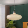 led pendel moderne led loftslampe rund form lysarmaturer i minimalistisk stil lofthængende med glasskærm til køkkenø, spisestue,