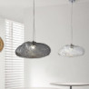 led pendel skyformet glas lysekrone justerbar 1-lys 12in moderne kreativ restaurant pendel tøjbutik blomsterbutik glas lysekrone