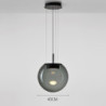 Globus Pendel til Køkkenø & Foyer – Midcentury moderne loftslampe med justerbart lys