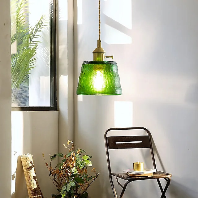 led pendel ø lys 1-lys 12,5cm kobber glas pendel led slankt enkelt design ø lys moderne stil restaurant butikker / cafeer stue l
