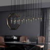 7cm enkelt design pendel glas galvaniseret led nordic style