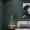 7cm enkelt design pendel glas galvaniseret led nordic style
