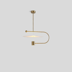 45cm guld vedhæng lys nordisk stil geometriske former enkelt design kunstnerisk lineær skål metal galvaniseret