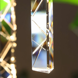 Dæmpbar Aluminiumspendel – 3cm stilrent design i nordisk galvaniseret finish