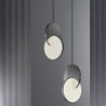 28cm cirkel/rund design geometriske former vedhængslampe rustfrit stål kunstnerisk stil formel stil vintage stil kunstnerisk vin
