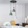 30cm pendel lys klynge design pendel lanterne design pendel metal kunstnerisk stil vintage stil moderne stil malet finish kunstn