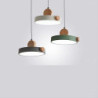 50cm pendel lys klynge design linje design geometriske former pendel metal kunstnerisk stil moderne stil metal malede finish led