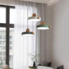 50cm pendel lys klynge design linje design geometriske former pendel metal kunstnerisk stil moderne stil metal malede finish led