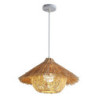 led Pendel lys bambus lanterne design lysekrone retro 40cm e26/e27 lysekrone loftbelysning er anvendelig til stue soveværelse re