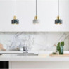 led pendel nordisk sengelampe 15cm geometriske former pendel kobber kunstnerisk stil moderne stil klassisk galvaniseret gave til