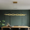 led pendel 100cm enkelt design pendel aluminium led nordisk stil