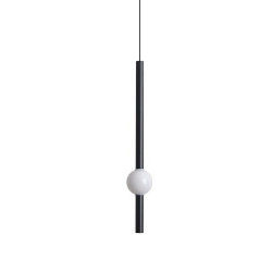 1-lys 60cm led pendel nordisk sengelampe moderne enkel stue baggrund væg bar lang linje lysekrone soveværelse enkelthoved værktø